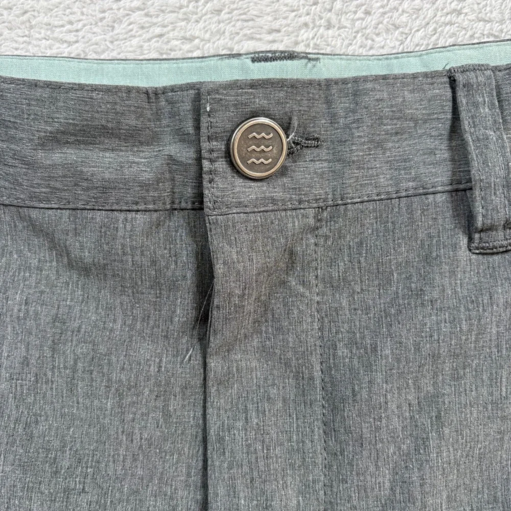 Free Fly Mens 36 Bamboo Hybrid Shorts Heather Gray Performance‎ Stretch